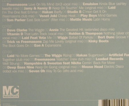 V.A.Mastercuts Funky House: Uplifting Funky House, FS-New, Apache(MCUTcd13), UK,FS-New, 2006 - 3CD - 94373 - 11,50 Euro