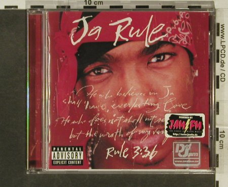 Ja Rule: Rule 3:36, Def Jam (542 934-2), EU, 2000 Typ: CD Best.-Nr.: 95368 Preis: 10,00 Euro