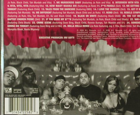 Murderers,The: Irv Gotti Presents..., M.I.Records(542 258-2), EU, 2000 - CD - 95378 - 10,00 Euro