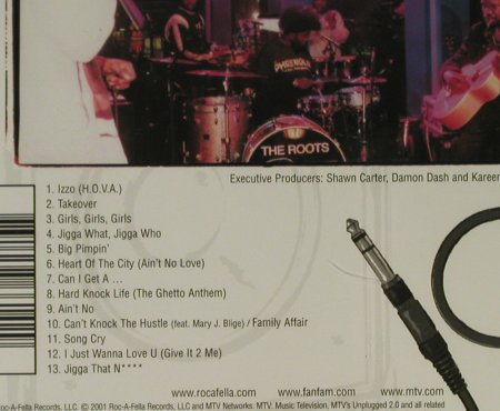 Jay-Z: Unplugged, Roc-A-Fell (586 614-2), EU, 2001 Typ: CD Best.-Nr.: 95383 Preis: 10,00 Euro