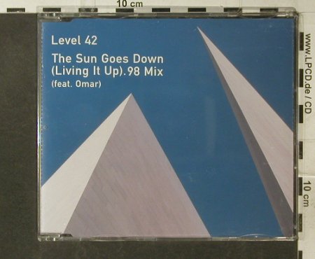 Level 42 feat.Omar: The Sun Goes Down'98 Mix*2,Promo, Polydor(), EU, 1998 - CD - 95575 - 4,00 Euro