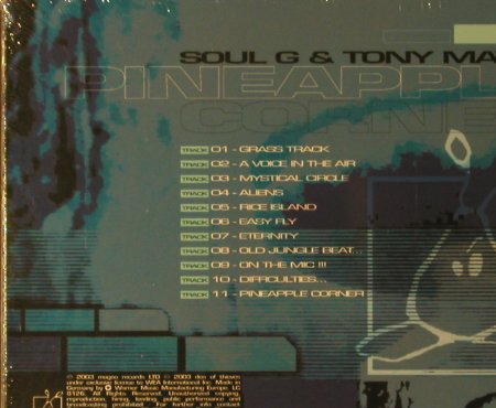 Soul G & Tony Match: Pineapple Corner, Digi, FS-New, Magoo Rec.(), , 2003 - CD - 96205 - 7,50 Euro
