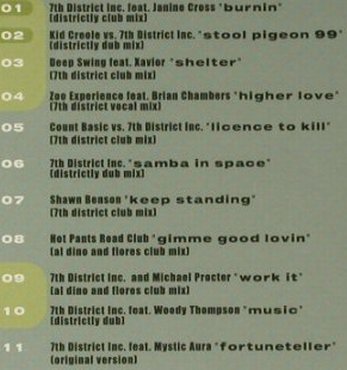V.A.7th District Inc.: The World of, Spray Rec.(), , 1999 - CD - 96397 - 10,00 Euro