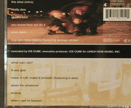 Ice Cube: Lethal Injection, 4th Way, D, 1993 Typ: CD Best.-Nr.: 96494 Preis: 10,00 Euro