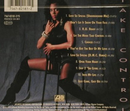 Jefferries,Ceybil: Let the Music Take Control, FS-New, Atlantic, D, 1991 Typ: CD Best.-Nr.: 96901 Preis: 7,50 Euro