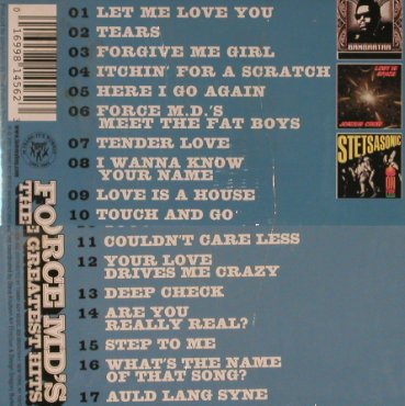 Force MD's: Let Me Love You:Greatest Hits,Digi, TommyBoy, US, FS-New, 01 Typ: CD Best.-Nr.: 96956 Preis: 7,50 Euro