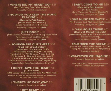 Ingram,James: Power Of Great Music-Best Of, WB, D, 91 Typ: CD Best.-Nr.: 96961 Preis: 5,00 Euro