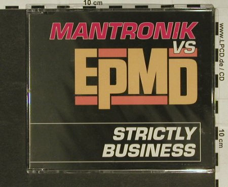 Mantronik vs EpMD: Strictly Business*4, Priority(), D, 1998 - CD5inch - 97052 - 2,50 Euro