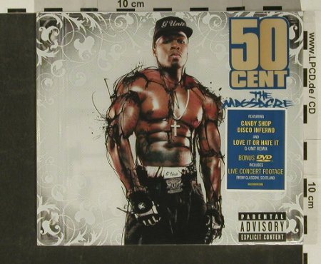 50 cent: The Massacre, Shady/Aftermath(), EU, 2005 - CD/DVD - 97065 - 10,00 Euro