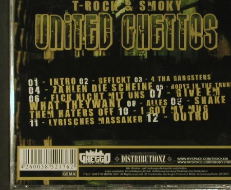 T-Rock/Smoky: United Ghettos, FS-New, Ghetto Musik(GT007), , 2007 - CD - 97688 - 10,00 Euro
