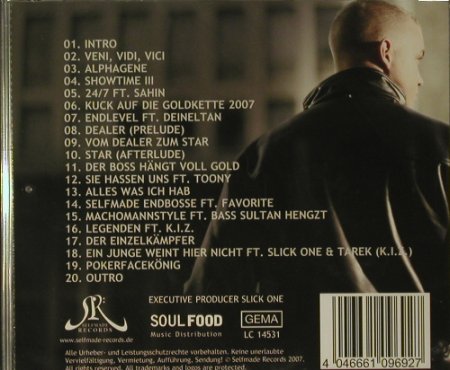 Kollegah: Alphagene, FS-New, Selfmade Rec., D, 2007 Typ: CD Best.-Nr.: 97697 Preis: 10,00 Euro