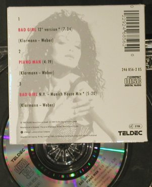 Jackson,La Toya: Bad Girl*2/Piano Man, Digi, Teldec (246856-2XS), D, 1989 Typ: CD3" Best.-Nr.: 98042 Preis: 4,00 Euro