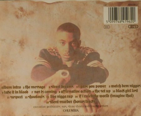 Nas: It Was Written, Columbia(484196 2), A, 1996 - CD - 98643 - 7,50 Euro