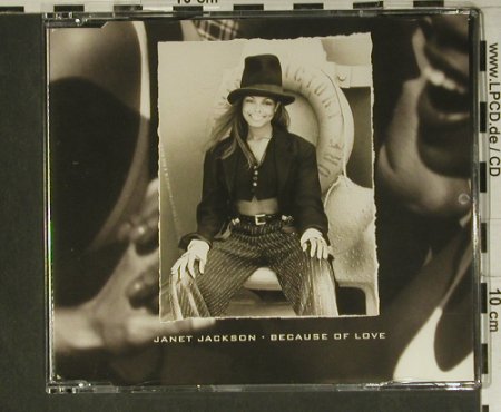 Jackson,Janet: Because Of Love*3, Virgin (8 92297 2), NL, 1994 Typ: CD5" Best.-Nr.: 98854 Preis: 3,00 Euro