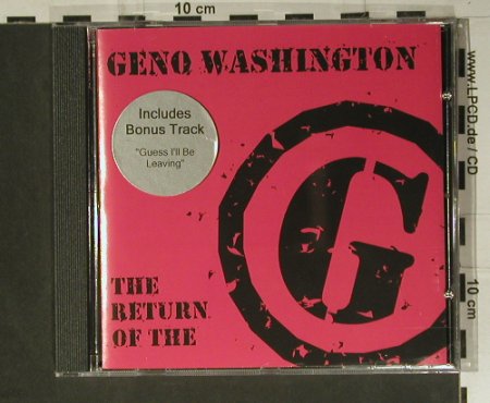 Washington,Geno: The Return Of The G, Kookooland(KKGCD009), , 2004 - CD - 98870 - 12,50 Euro