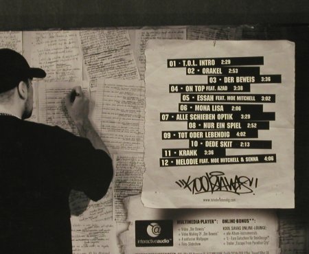 Kool Savas: Tot oder Lebendig, Digi, Sony, EU, 2007 Typ: CD Best.-Nr.: 98949 Preis: 10,00 Euro