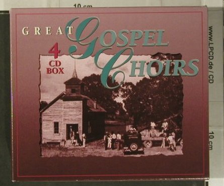 V.A.Great Gospel Choirs: Box Set, 56 Tr., Disky(), , 1994 - 4CD - 98980 - 12,50 Euro