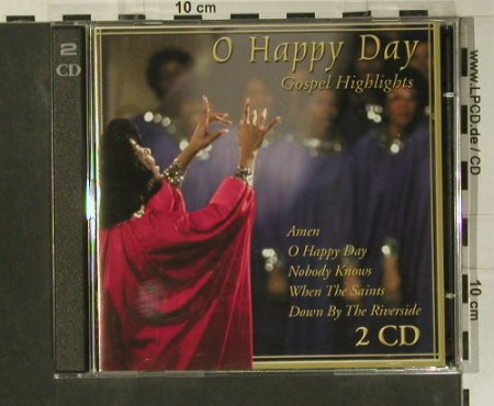 V.A.O Happy Day: Gospel Highlights, IMP(), D, 1999 - 2CD - 99056 - 5,00 Euro