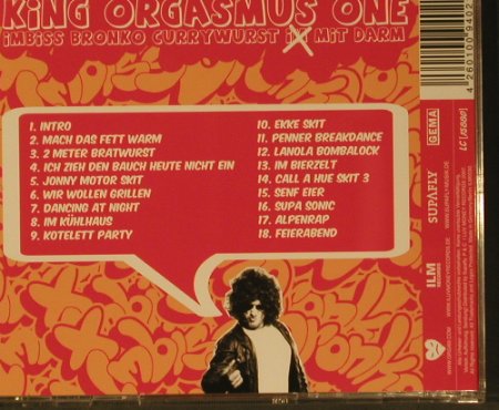 King Orgasmus One präs.: Currywurst mit Darm, ILM Rec. (0030), D, 2007 Typ: CD Best.-Nr.: 99192 Preis: 7,50 Euro