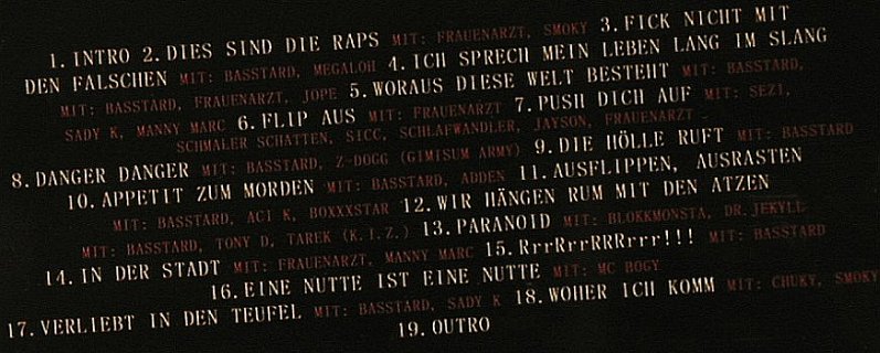 DJ Korx: Dies Sind die Raps die Ihr..., Supafly(HKE007), EU, 2008 - CD - 99337 - 10,00 Euro