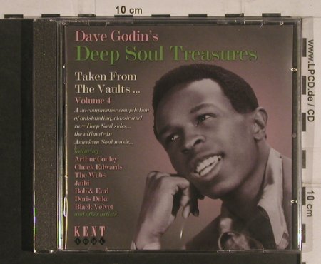 V.A.Dave Godin's Deep Soul Treasure: Vol.4, FS-New, Kent Soul(CDKEND 230), UK, 2004 - CD - 99578 - 10,00 Euro