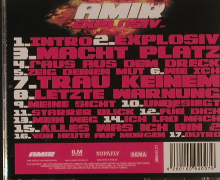 Amir: Explosiv, FS-New, Supafly(), D, 2008 - CD - 99691 - 7,50 Euro
