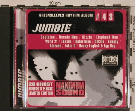 V.A.Jumbie: 20 Tr., Greensleeves Rec.(#43), , 03 - CD - 50040 - 6,00 Euro