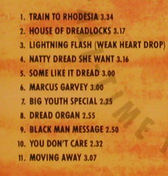 Big Youth: Dreadlocks Dread '78, Virgin(), A, 90 - CD - 50379 - 7,50 Euro