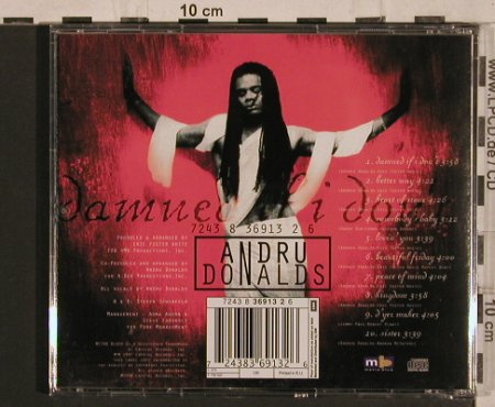 Donalds,Andru: Damned If I Don't, Metro Blue(), EEC, 97 - CD - 50924 - 5,00 Euro