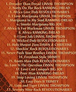 Thompson,Linval and Friends: Rockers from Channel one, Trojan, , 2001 Typ: CD Best.-Nr.: 51747 Preis: 9,00 Euro