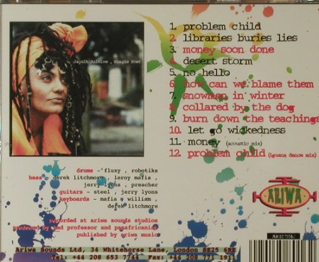 Jayzik: Problem Child, Ariwa(ARICD162), UK,  - CD - 52029 - 6,00 Euro