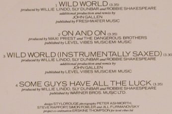 Priest,Maxi: Wild World*2+2, 10 Rec.(221), NL, 88 - CD5inch - 53174 - 2,50 Euro