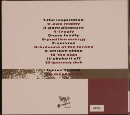 Cashma Hoody: And The Light Within,Digi, African Dance(), D, 00 - CD - 53346 - 7,50 Euro