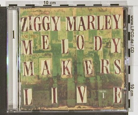 Marley,Ziggy & Melody Makers: Live Vol.1, Elektra, D, 00 Typ: CD Best.-Nr.: 56052 Preis: 5,00 Euro