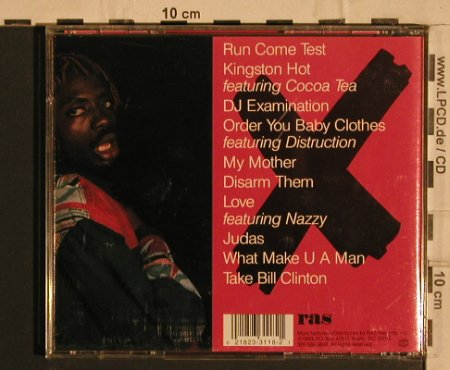 Ninjaman: Run Come Test, RAS, US, 93 Typ: CD Best.-Nr.: 57406 Preis: 7,50 Euro