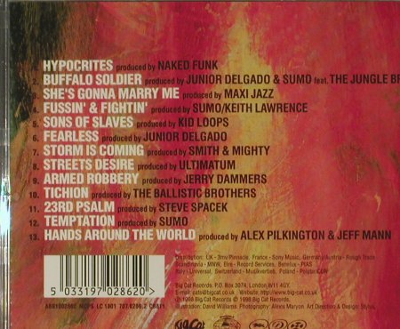 Junior Delgado: Fearless, Big Cat(ABB1002862), EU, 1998 - CD - 57767 - 5,00 Euro
