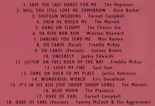 V.A.Save the Last Dance for me: 18 fab 50's & swinging 60's, Trojan(CDTRL 317), F, 1993 - CD - 58355 - 7,50 Euro