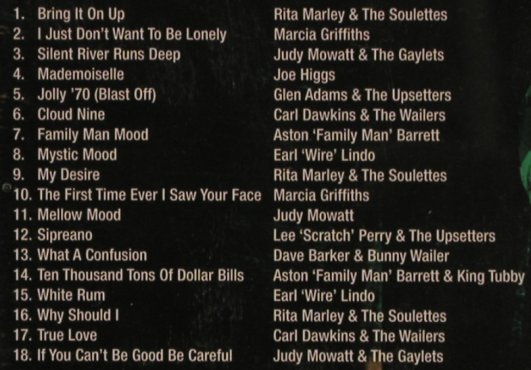V.A.Wailers, Family & Friends: Rita Marley...Judy Mowatt,18 Tr., Connoisseur(), UK, 01 - CD - 58728 - 6,00 Euro