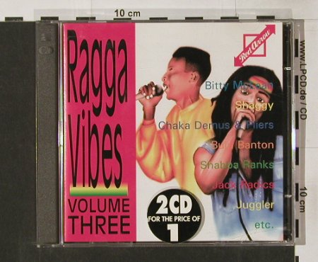 V.A.Ragga Vibes Vol.3: Shabba Ranks..ET, Red Arrow, D, 1994 Typ: 2CD Best.-Nr.: 59438 Preis: 5,00 Euro