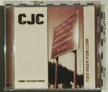 Court Jester's Crew: Too High for Low, Elmo(1006), D, 2000 - CD - 61366 - 10,00 Euro