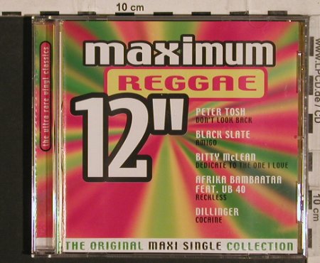 V.A.Maximum Reggae 12": 10 Tr., Disky(), NL, 00 - CD - 62895 - 5,00 Euro