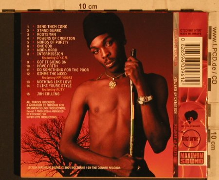 Anthony B: Powers of Creation, Nocturne(), EU, 2004 - CD - 66285 - 7,50 Euro