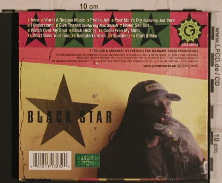 Anthony B: Black Star, Greensleeves Rec(), EU, 2005 - CD - 66300 - 9,00 Euro