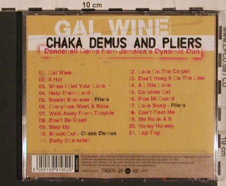 Demus,Chaka & Pliers: Gal Wine, Trojan(), , 2004 - CD - 66462 - 10,00 Euro