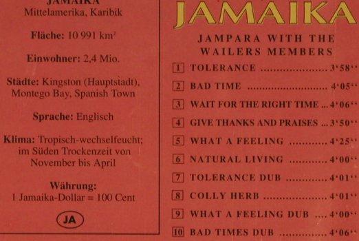 Jampara with the Wailers Members: Populäre Musik aus Jamaica, Koch(323 049), A, 1993 - CD - 66888 - 6,00 Euro