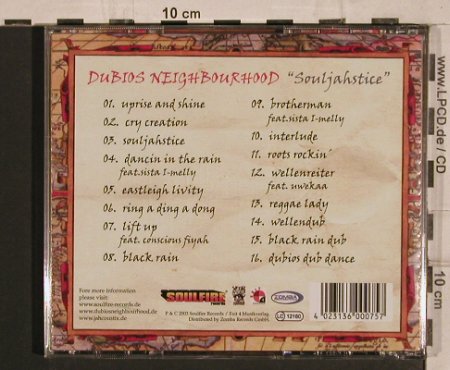 Dubios Neighbourhood: Souljahstice, Soulfire(), D, 03 - CD - 67797 - 9,00 Euro