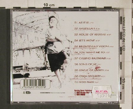 Burning Spear: Calling Rastafari, FS-New, BurningM10(123202MU761), F, 99 - CD - 80985 - 7,50 Euro
