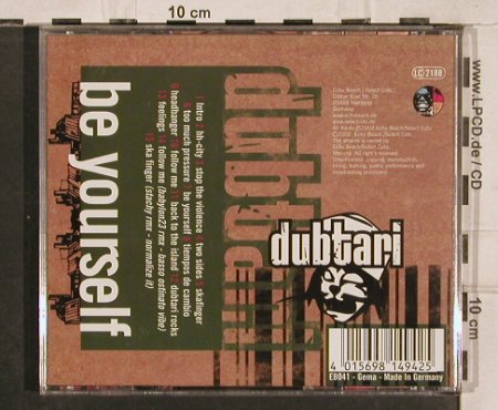 Dubtari: Be Yourself, Echo Beach(), D, 2002 - CD - 83048 - 10,00 Euro