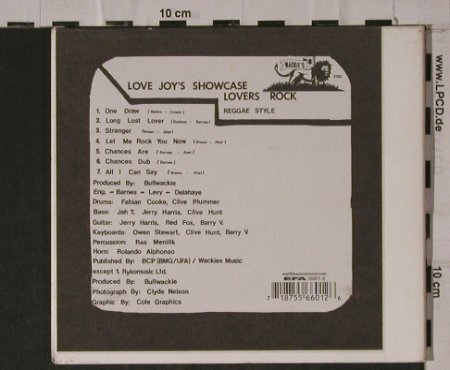 Love Joys: Lovers Rock, Digi, Wackies,  Typ: CD Best.-Nr.: 84424 Preis: 18,00 Euro