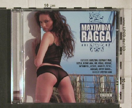 V.A.Maximum Ragga Vol.02: Mixed by Spitter Ranx,25 Tr.,FS-NEW, Nocturne(NTCD 147), F, 2003 - CD - 90506 - 10,00 Euro